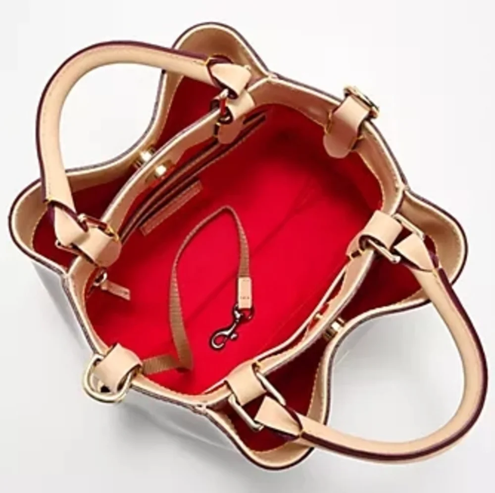 NWT Dooney & Bourke Patent Mini Barlow-Sky 🩵 - Picture 4 of 10